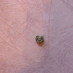 Kay Jewelers Heart-Shaped Silver Charm